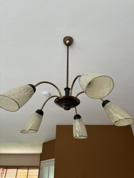 Image 1 of Lampe suspendue Mid Century Spider