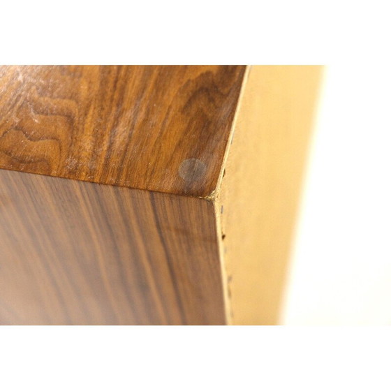Image 1 of Scandinavian vintage walnut chest of drawers, Sweden 1960