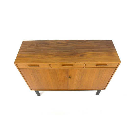 Image 1 of Scandinavian vintage walnut chest of drawers, Sweden 1960