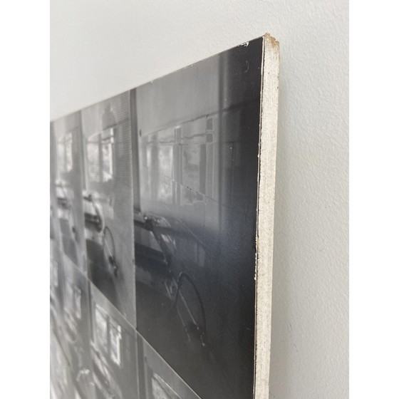 Image 1 of Vintage painting "Photo-Montage", 1970