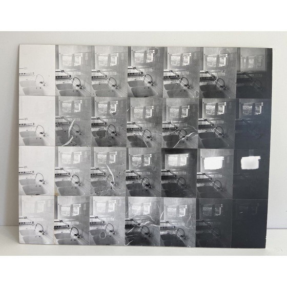 Image 1 of Vintage painting "Photo-Montage", 1970
