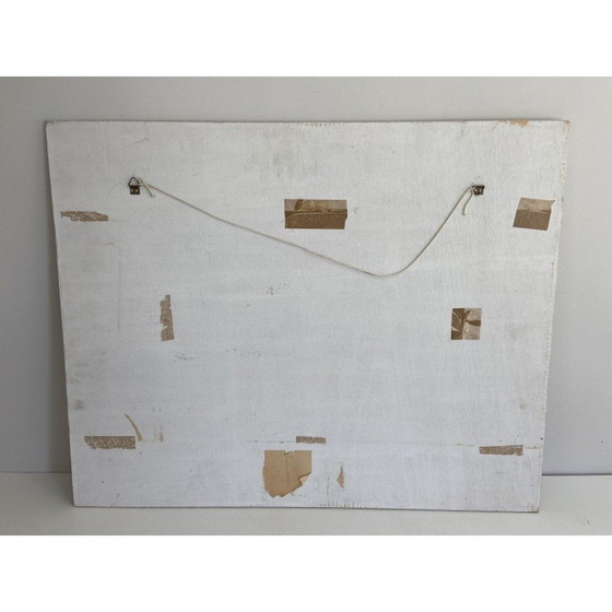 Image 1 of Vintage painting "Photo-Montage", 1970