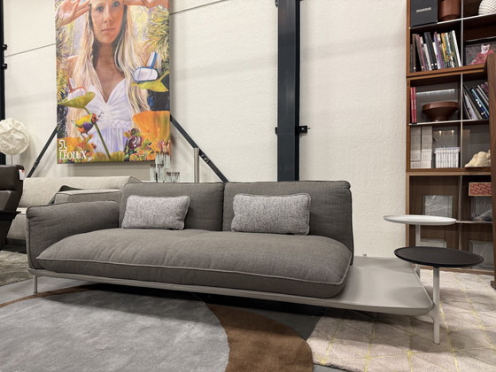 Image 1 of Rolf Benz Addit Sofa Leather Fabric Incl. Table & Tableaus 260