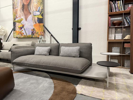 Image 1 of Rolf Benz Addit Sofa Leather Fabric Incl. Table & Tableaus 260