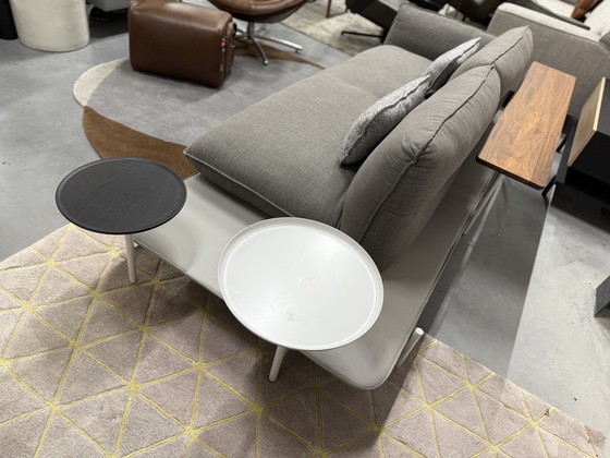 Image 1 of Rolf Benz Addit Sofa Leather Fabric Incl. Table & Tableaus 260