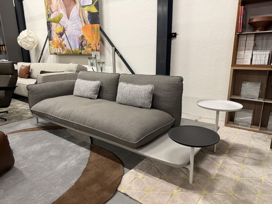 Image 1 of Rolf Benz Addit Sofa Leather Fabric Incl. Table & Tableaus 260