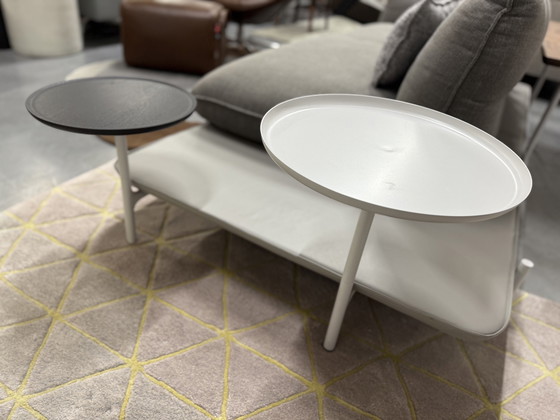 Image 1 of Rolf Benz Addit Sofa Leather Fabric Incl. Table & Tableaus 260