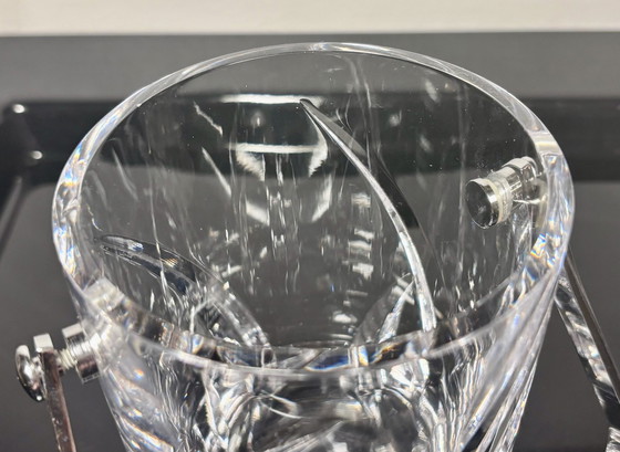 Image 1 of Carafe And Ice Bucket Sèvres Crystal 