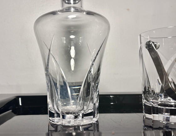 Image 1 of Carafe And Ice Bucket Sèvres Crystal 