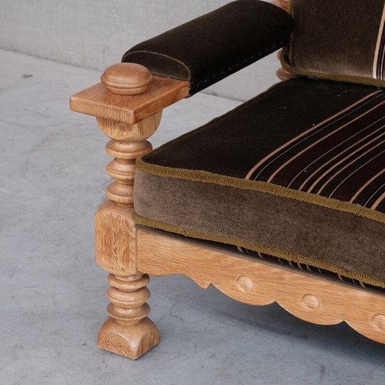 Image 1 of Set da soggiorno vintage in rovere, Danimarca 1970