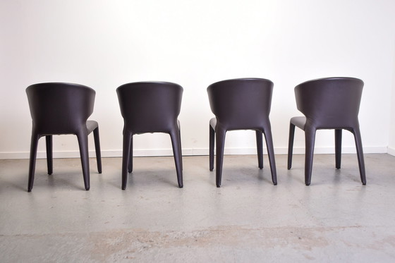 Image 1 of Cassina Hola 367 dining chairs by Hannes Wettstein