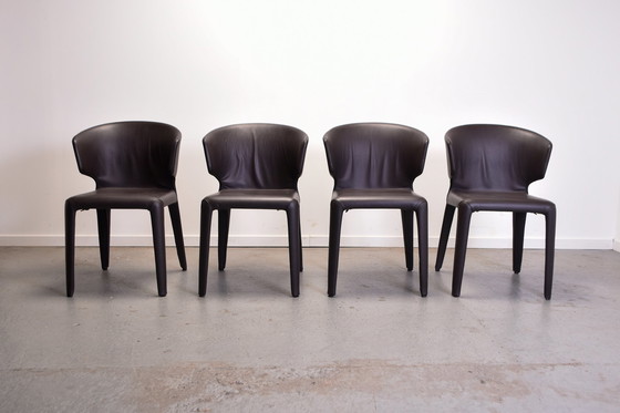 Image 1 of Cassina Hola 367 dining chairs by Hannes Wettstein