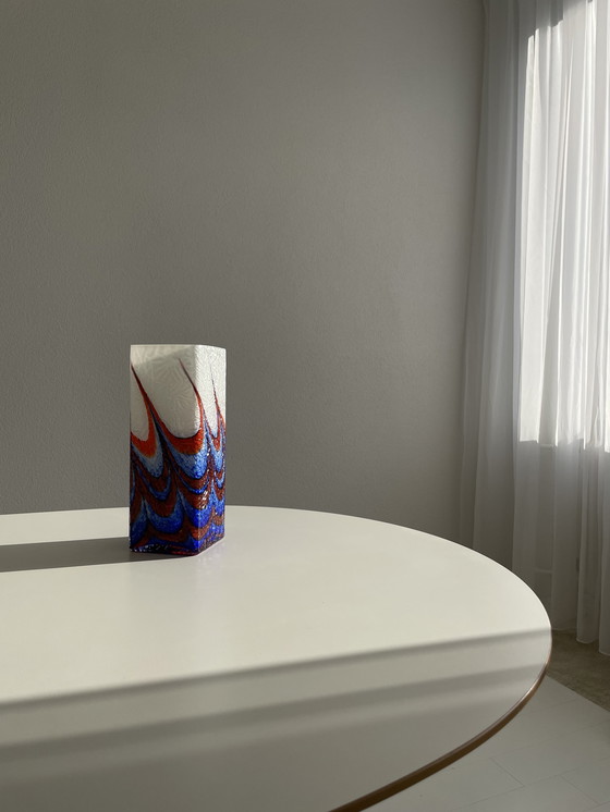 Image 1 of Opaline Vase | Carlo Moretti, Murano Italy