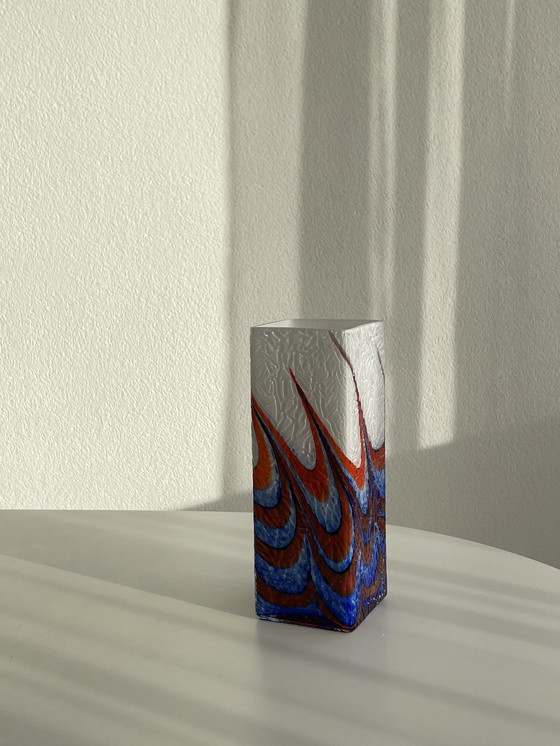 Image 1 of Opaline Vase | Carlo Moretti, Murano Italy