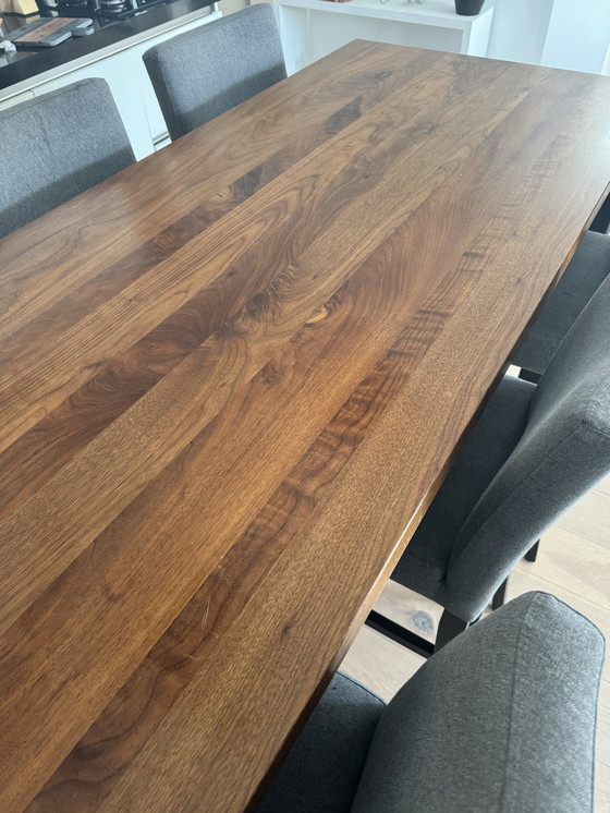 Image 1 of Table Houtmerk & 6x chaises Mobitech