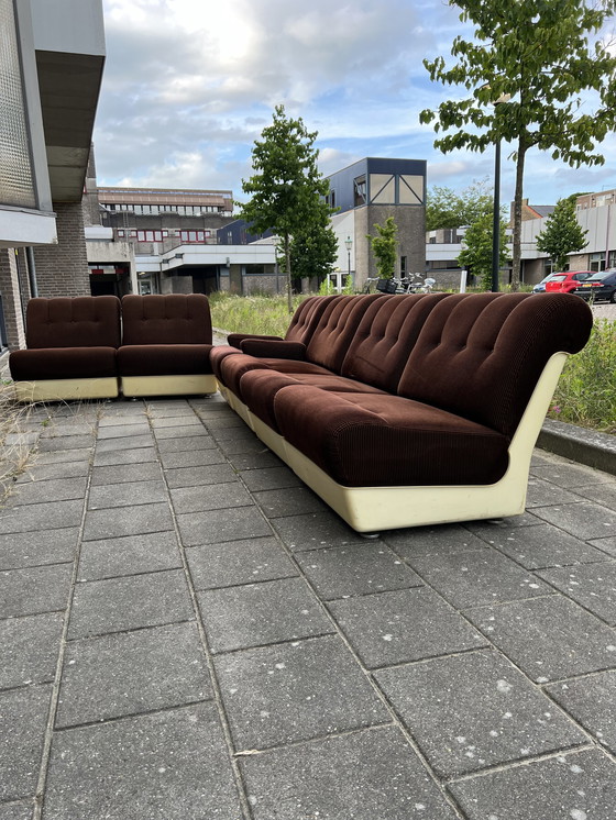 Image 1 of Space age modular element sofa