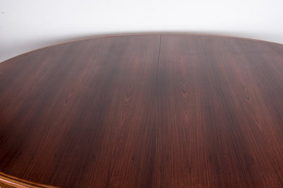 Image 1 of Very Large Danish Extensible Dining Table In Rosewood Model 212 By Arne Vodder For Sibast 1960.
