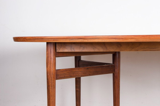 Image 1 of Very Large Danish Extensible Dining Table In Rosewood Model 212 By Arne Vodder For Sibast 1960.