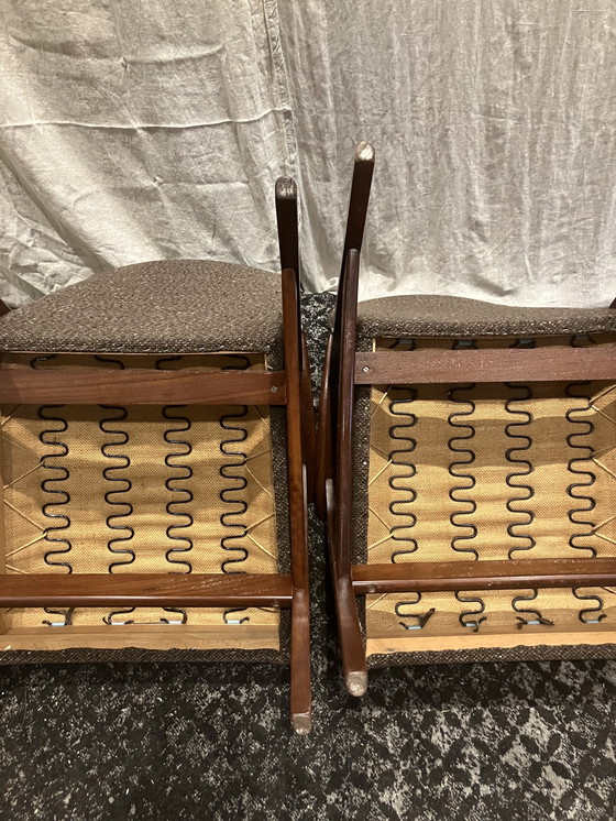 Image 1 of 2X Teak Armchair 50s / 60s