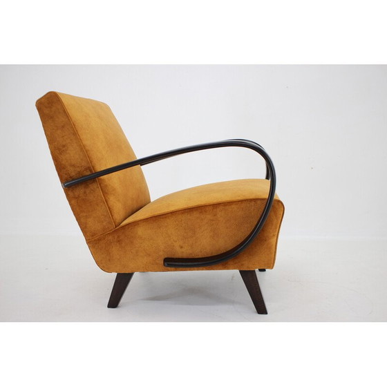 Image 1 of Vintage armchair by Jindrich Halabala, Czechoslovakia 1950