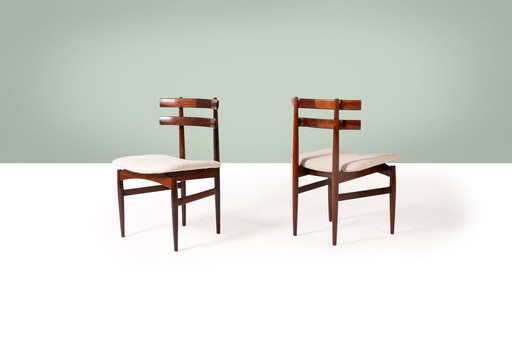 Poul Hundevad Danish Rosewood Dining Chairs