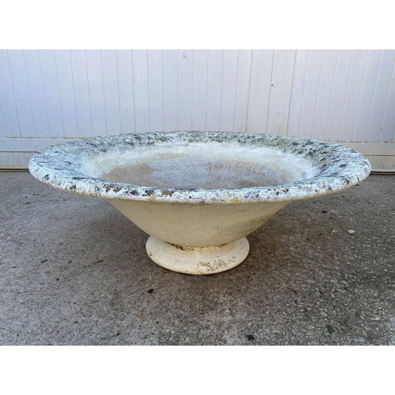 Image 1 of Fioriera d'epoca in pietra ricostruita, 1950