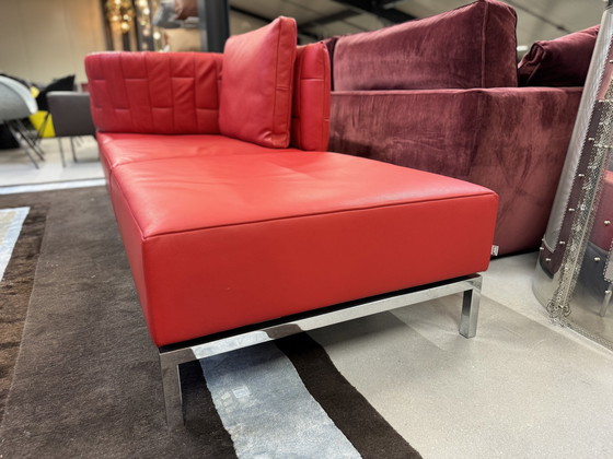 Image 1 of Jori Calypso 3 Seater Sofa Red Leather