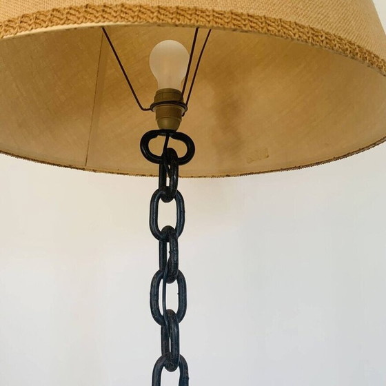 Image 1 of Vintage floor lamp in marine chain and iron