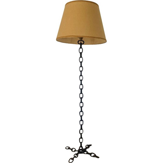Image 1 of Vintage floor lamp in marine chain and iron