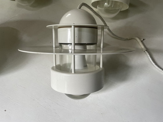 Image 1 of 4x Louis Poulsen Orbiter pendant lamps