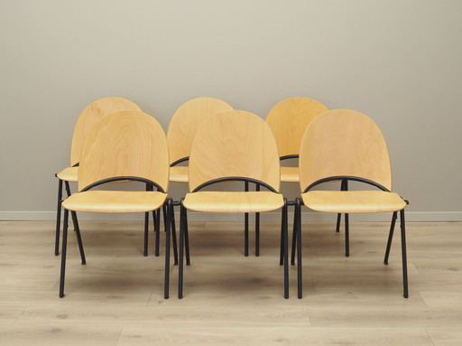 Set Of Six Chairs, Danish Design, 1970S, Production: Denmark