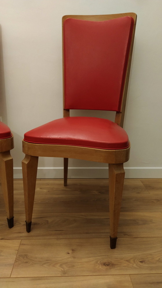 Image 1 of 2x Art Deco chairs in