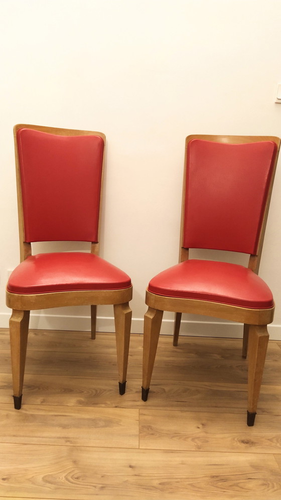 Image 1 of 2x Art Deco chairs in