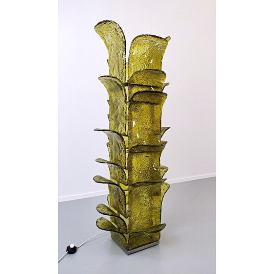Image 1 of Vintage floor lamp Cactus lt 320 by Carlo Nason for Mazzega, Italy