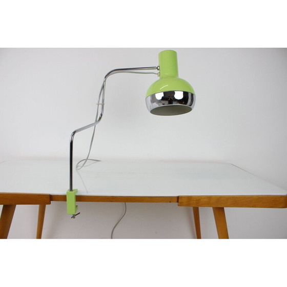 Image 1 of Vintage table lamp in lacquered metal and adjustable chrome by Josef Hurka for Napako, Czechoslovakia 1970