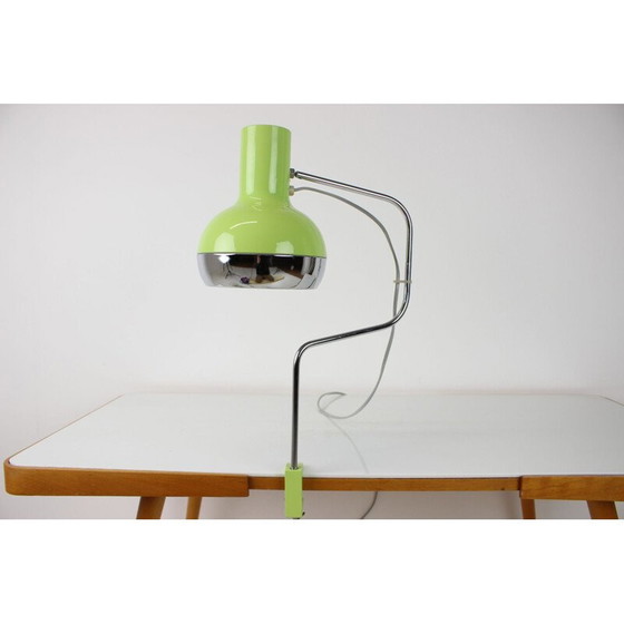 Image 1 of Vintage table lamp in lacquered metal and adjustable chrome by Josef Hurka for Napako, Czechoslovakia 1970