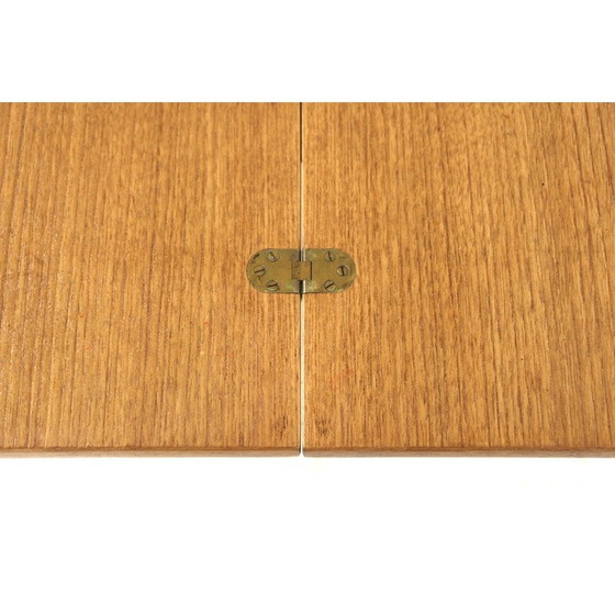 Image 1 of Vintage extendable teak and beech coffee table, Sweden 1950