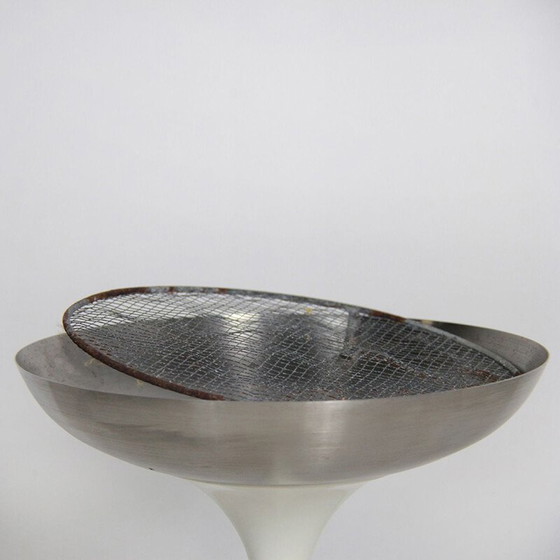 Image 1 of Vintage white tulip ashtray by Knoll