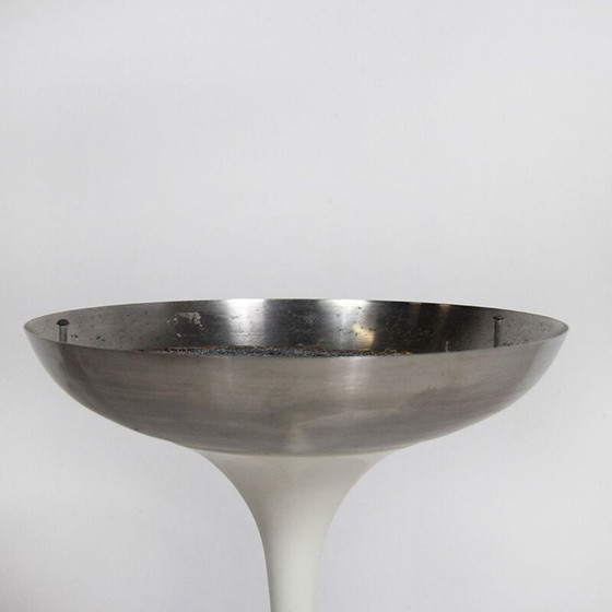 Image 1 of Vintage white tulip ashtray by Knoll