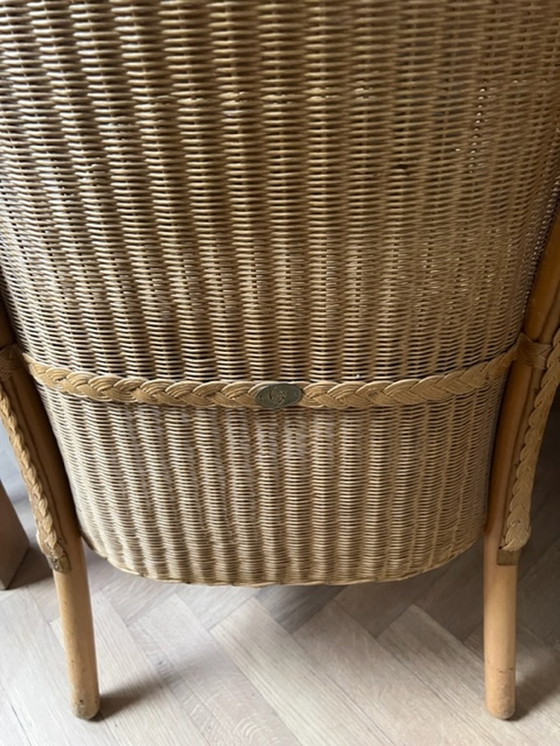 Image 1 of 6x Lloyd loom dining room chair