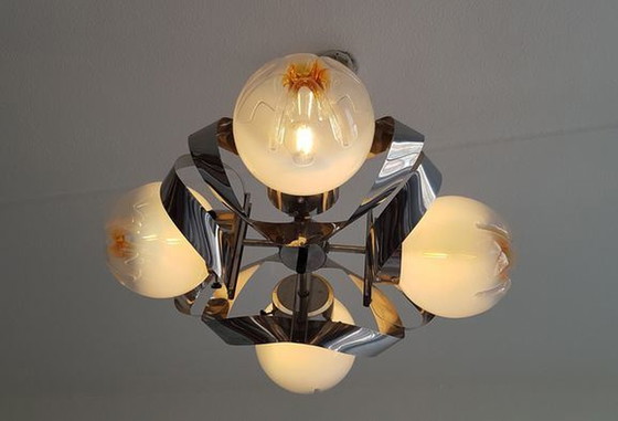 Image 1 of Lampadario vintage Mazzega Murano. Anni '70