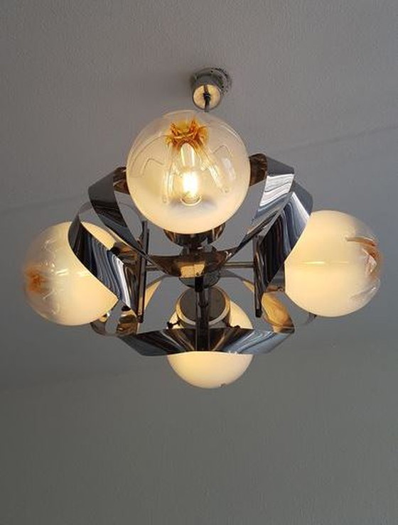 Image 1 of Lampadario vintage Mazzega Murano. Anni '70