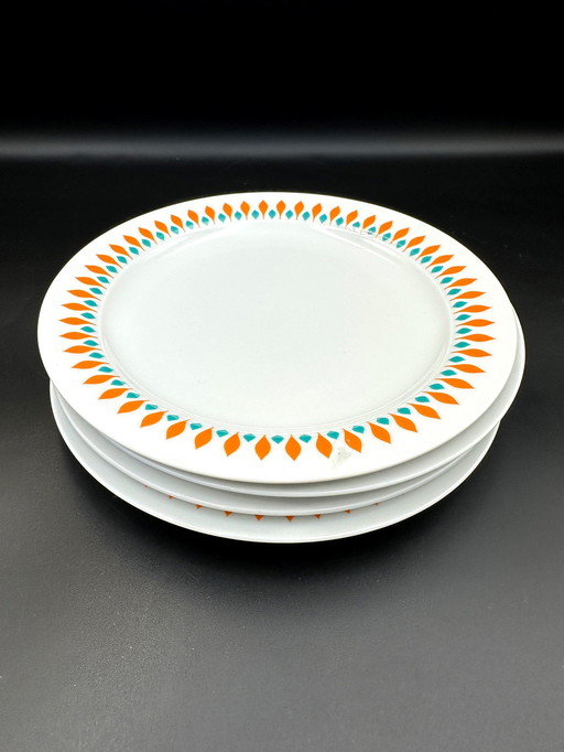 Thomas Rosenthal 4 x Breakfast plate