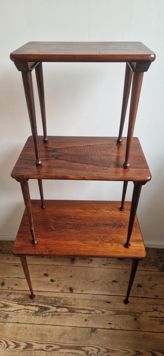 Image 1 of Set de tables d'appoint vintage