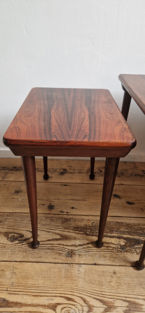 Image 1 of Set de tables d'appoint vintage