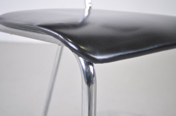 Image 1 of Gispen 107 tubular frame chair