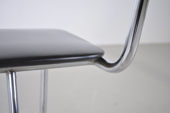 Image 1 of Gispen 107 tubular frame chair