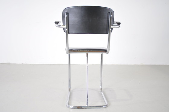 Image 1 of Gispen 107 tubular frame chair