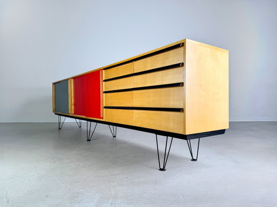 Image 1 of Original Alfred Altherr sideboard Freba 330Cm Switzerland 1950S
