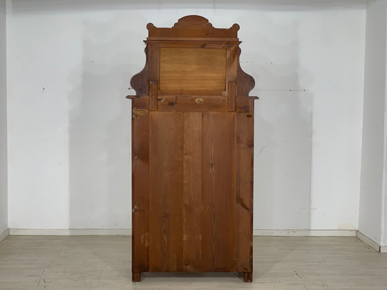 Image 1 of Wilhelminian style vertiko living room cabinet cabinet around 1900